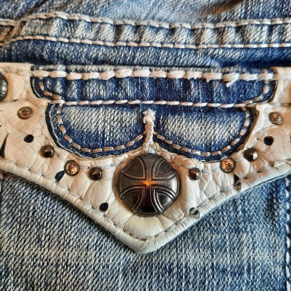 Antique Rivet Jeans - Picture 4 of 4